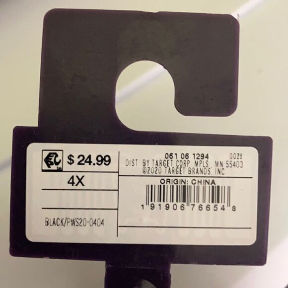 Black Belt with Clear Buckle 4X - NWT - Picture 3 of 3